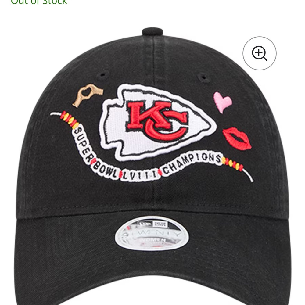 Taylor Swift // New Era Kansas City Chiefs Super Bowl LVII Champions Hat